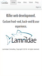 Mobile Screenshot of lamnidaeconsulting.com